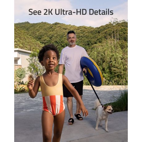 ANKER Eufy Wireless Battery Doorbell Dual Lens 2K Add On
