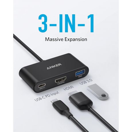 ANKER HUB Type-C 3 In 1