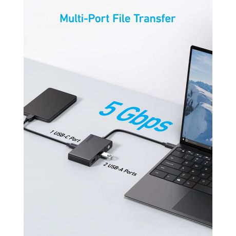 ANKER Hub 332 USB-C 5-in-1, 4K HDMI