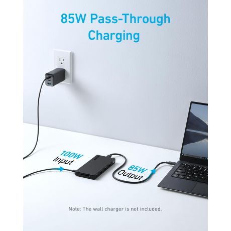 ANKER Hub 364 USB-C 10-in-1, 2 x 4K HDMI, ETH Port