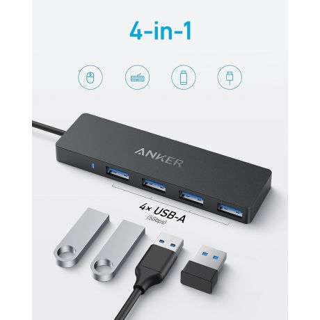 ANKER HUB USB Type-C 4 in 1