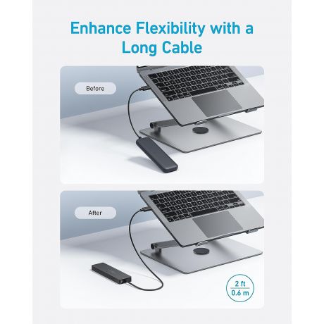 ANKER HUB USB Type-C 4 in 1