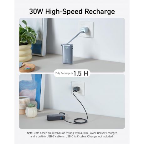 ANKER Nano 545 PowerBank 10,000mAh PD 30W Max Output