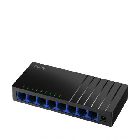 CUDY Switch GS108D 8-Port Gigabit Unmanaged Plastic