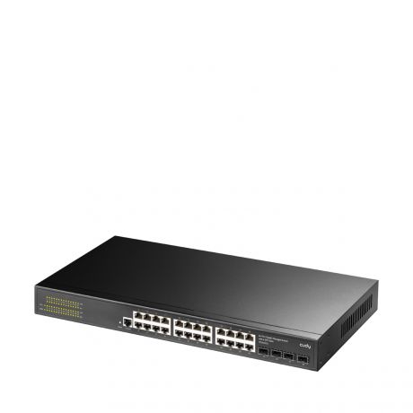 CUDY Switch GS2024S2 24-GbE 4-SFP L2 Managed Gigabit