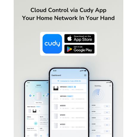 CUDY 4G Router LT300 N300