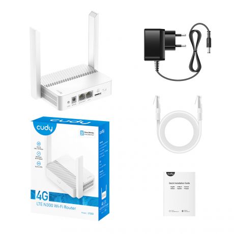 CUDY 4G Router LT300 N300