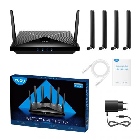 CUDY 4G Router LT700 AC1200 Wi-Fi