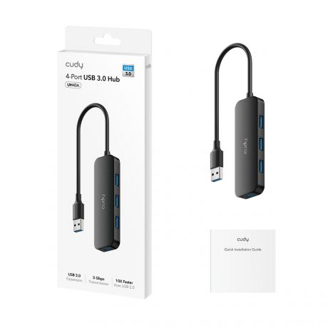 CUDY USB 3.0 Hub UH40A 4-Port