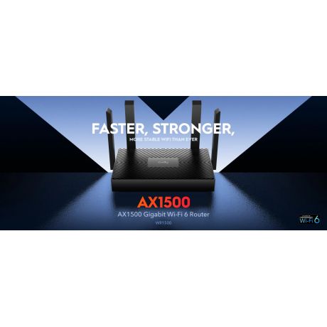 CUDY Router WR1500 Wi-Fi 6 Router AX1500