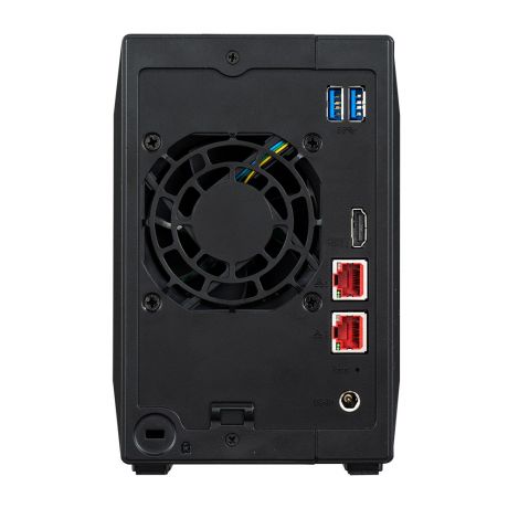 ASUSTOR NAS NIMBUSTOR 2 Gen2 AS5402T  2-BAY 3,5&apos;&apos;/4x M.2 NVMe slots/ Intel Celeron Quad-Core/4GB DDR4/2x2.5GbE Port
