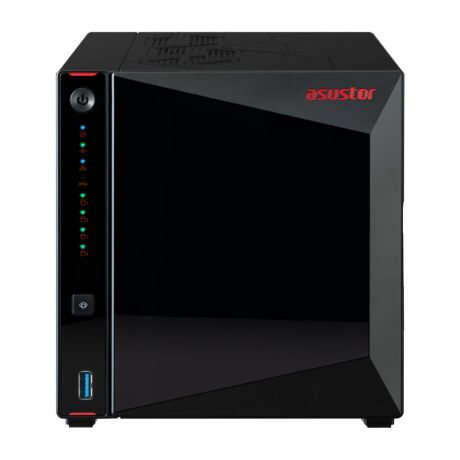 ASUSTOR NAS NIMBUSTOR 4 Gen2 AS5402T 4-BAY 3,5&apos;&apos;/4x M.2 NVMe slots/Intel Celeron Quad-Core/4GB DDR4/2x2.5GbE Port