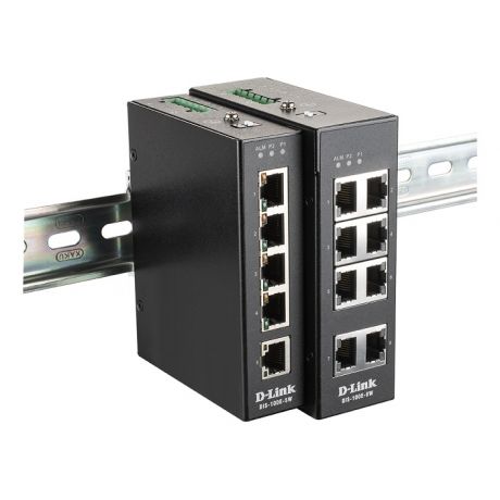 D-LINK DIS-100E-5W INDUSTRIAL 10/100 UNMANAGED SWITCH