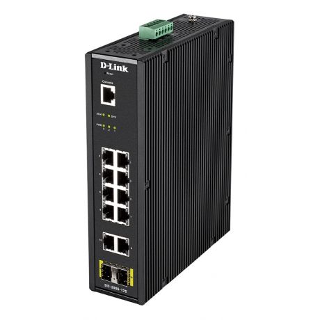 D-LINK DIS-200G-12S INDUSTRIAL SWITCH 10 X 100/1000, 2xSFP