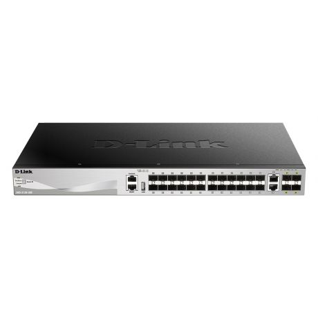D-LINK DGS-3130-30S/SI, 24 SFP PORTS 2*10G 4*SFP+