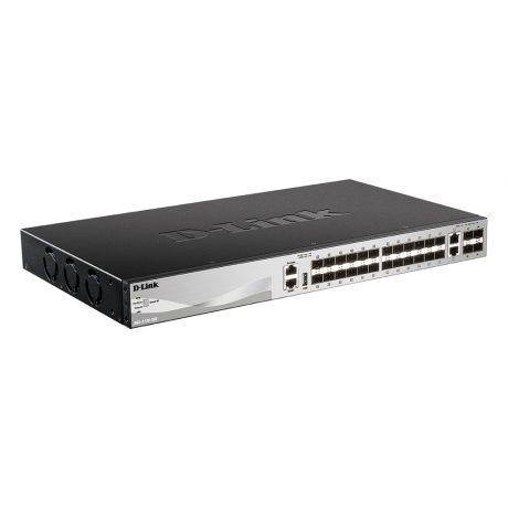 D-LINK DGS-3130-30S/SI, 24 SFP PORTS 2*10G 4*SFP+