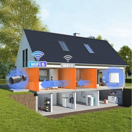 EZVIZ Wi-Fi Camera BC1C 4K with Solar Panel Kit