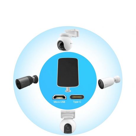 EZVIZ Solar Panel Type F 4W USB-C