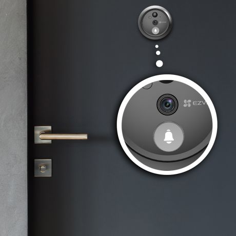 EZVIZ Doorbell HP4 Peephole, FHD