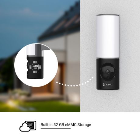 EZVIZ CAMERA LC3 2K, FLOOD, WI-FI OUTDOOR