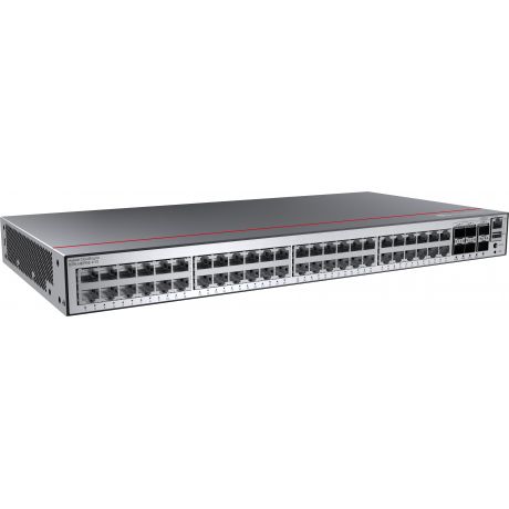 HUAWEI S5735-L48LP4XE-A-V2 (48*10/100/1000BASE-T ports, 4*10GE SFP+ ports, 2*12GE stack ports, PoE+, AC power)