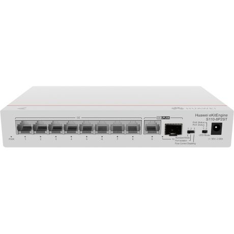 HUAWEI eKitEngine Switch S110-8P2ST Unmanaged