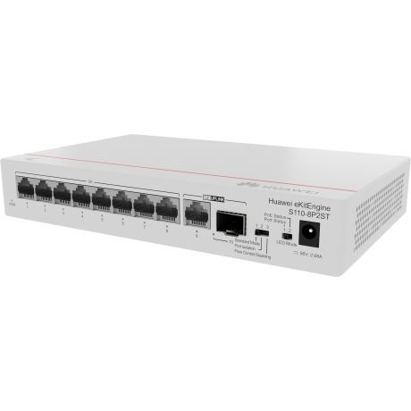 HUAWEI eKitEngine Switch S110-8P2ST Unmanaged