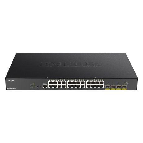 D-LINK Switch DGS-1250-28XMP 24 Gbit Port  4x10G SFP+ POE