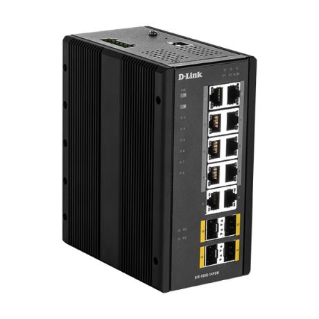 D-LINK INDUSTRIAL SWITCH DIS-300G-14PSW Managed PoE SFP