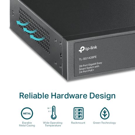 TP-LINK TL-SG1428PE MANAGED SWITCH