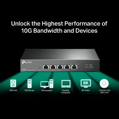 TP-LINK TL-SX105 5-Port 10G Desktop Switch