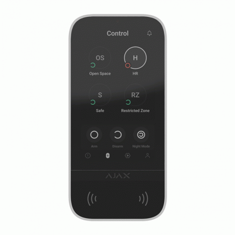 AJAX - KEYPAD TOUCHSCREEN WHITE