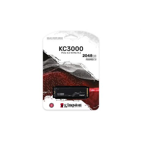 KINGSTON SSD M.2 KC3000, 2048GB, PCIe Gen 4.0