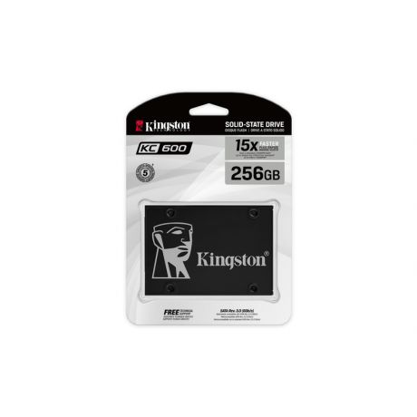KINGSTON SSD KC600 Series SKC600/256G, 256GB, SATA III, 2.5&apos;&apos;