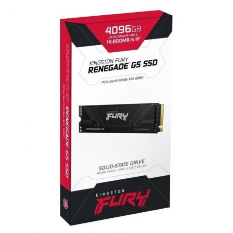 Kingston FURY Renegade G5 PCIe 5.0 NVMe M.2 SSD , 4TB