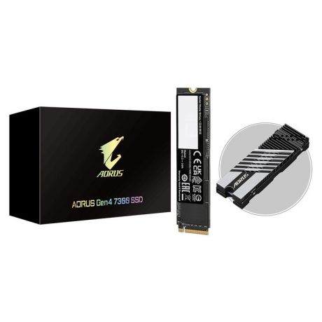 GIGABYTE SSD AORUS Gen4 7300 SSD 2TB PCIe NVMe