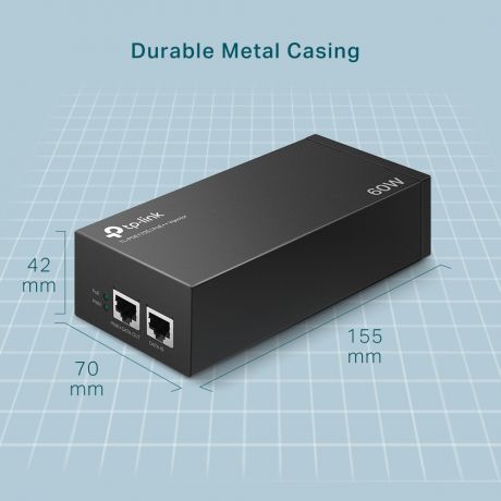 TP-LINK TL-POE170S PoE++ Injector 60 W