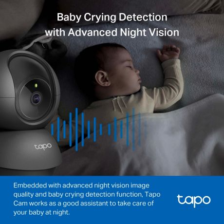 TP-LINK Wi-Fi Camera TAPO C201 FHD Pan/Tilt Indoor