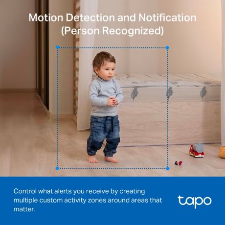 TP-LINK Wi-Fi Camera TAPO C201 FHD Pan/Tilt Indoor