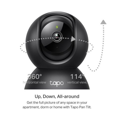 TP-LINK CAMERA TAPO C211 FULLHD+ WIFI PAN/TILT BLACK