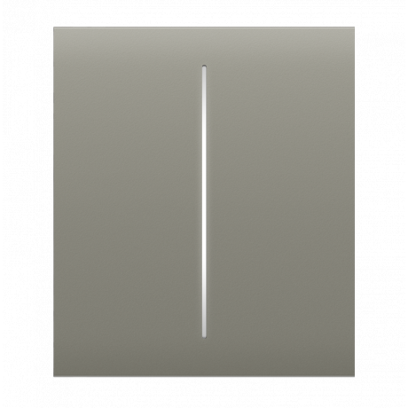AJAX SYSTEMS - CENTER BUTTON (2-GANG) OLIVE