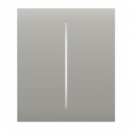 AJAX SYSTEMS - CENTER BUTTON (2-GANG) OYSTER