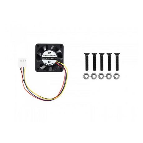 Dedicated Cooling Fan for Compute Module 4 IO Board, PWM Speed Adjustment