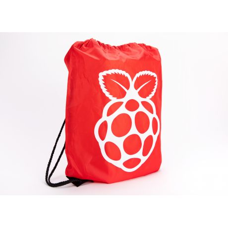 Raspberry Pi Drawstring Bag