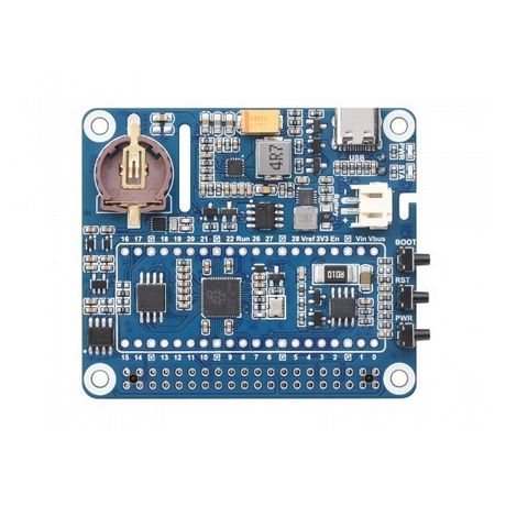 Power Management HAT for Raspberry Pi, Supports charging And Power output at the same time, Embedded RTC and Multiple Protection Circuits