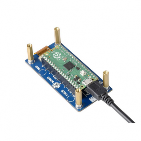 2.66inch E-Paper E-Ink Display Module (B) for Raspberry Pi Pico, 296×152, Red / Black / White, SPI