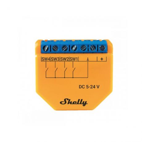 Shelly Plus i4 DC wireless switch input / scene controller