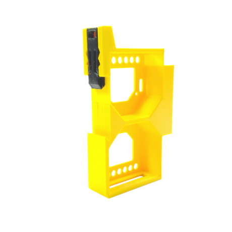 Double DIN rail adapter for Shelly RGBW2 smart controllers