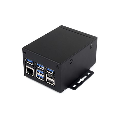 Industrial Grade Metal Case (D) for Raspberry Pi 5