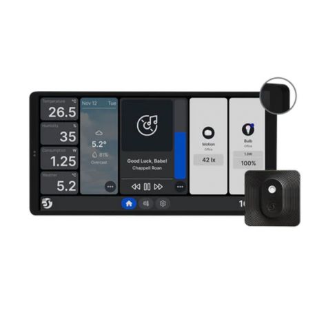 Shelly Wall Display X2 (black frame) + BLU H&T Black